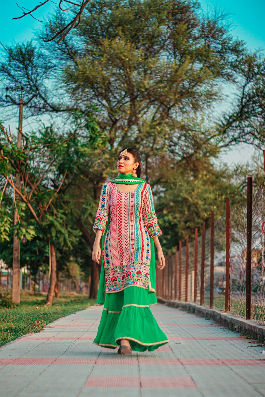 Maroon Velvet Patiala Suit